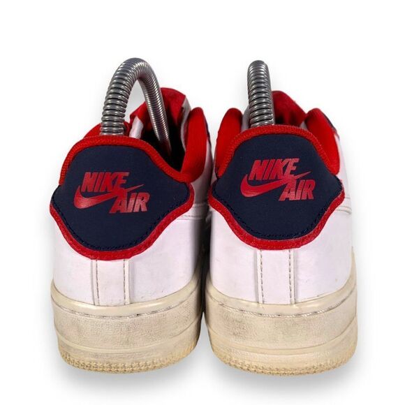 Nike Air Force 1 AF1 LV8 White / Blue / Red BV1084-101 Youth 4.5 Women's 6 - Picture 5 of 12
